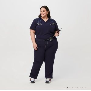 FIGS Navy Yola Skinny Scrub Pants 2.0 Size 6XL (Size 26-28)